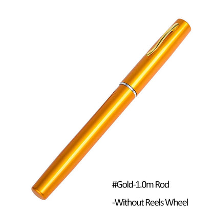 1-1.6M Pen-like Mini Ice Fishing Rod Pocket Fishing Rod Outdoor